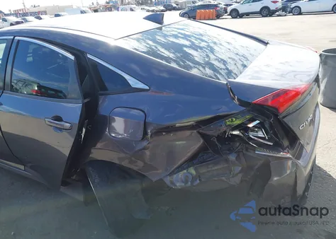 2017 Honda Civic Ex из США, поврежденный, VIN 2HGFC2F80HH508455